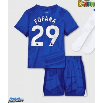 Chelsea Wesley Fofana #29 Hjemmedraktsett Barn 2025-26 Kortermet (+ Korte bukser)